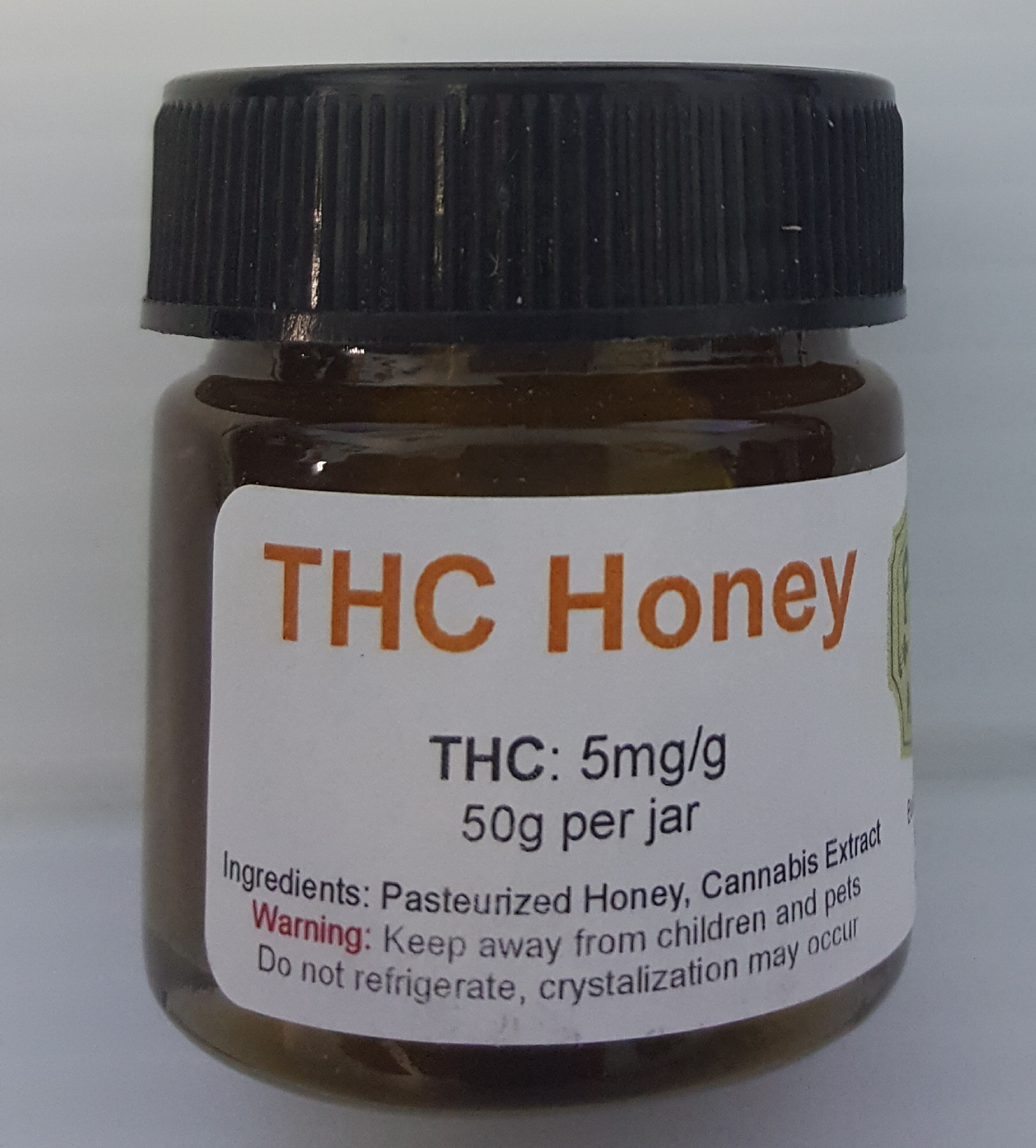 THC Infused Honey Jar